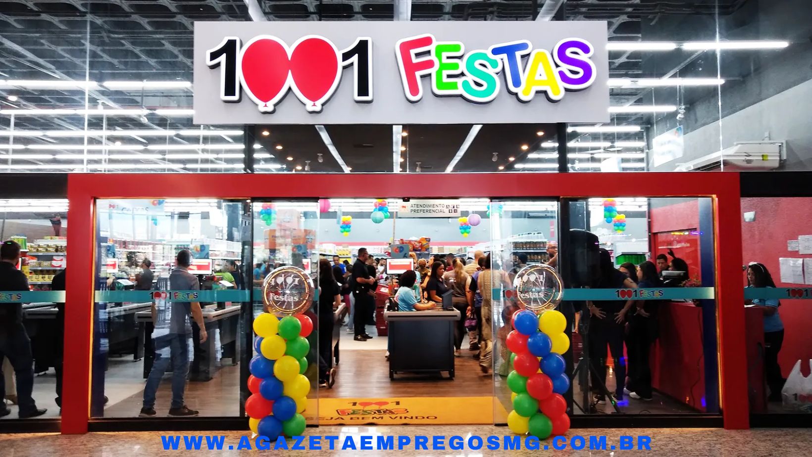 1001 FESTAS ABRE OPORTUNIDADES DE EMPREGO