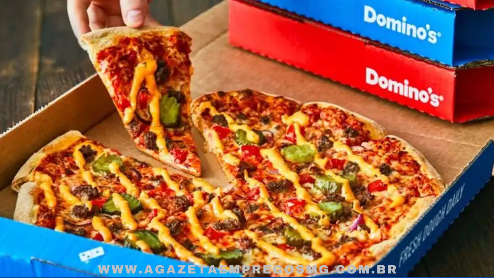 FAÇA PARTE DA EQUIPE DA DOMINO'S PIZZA