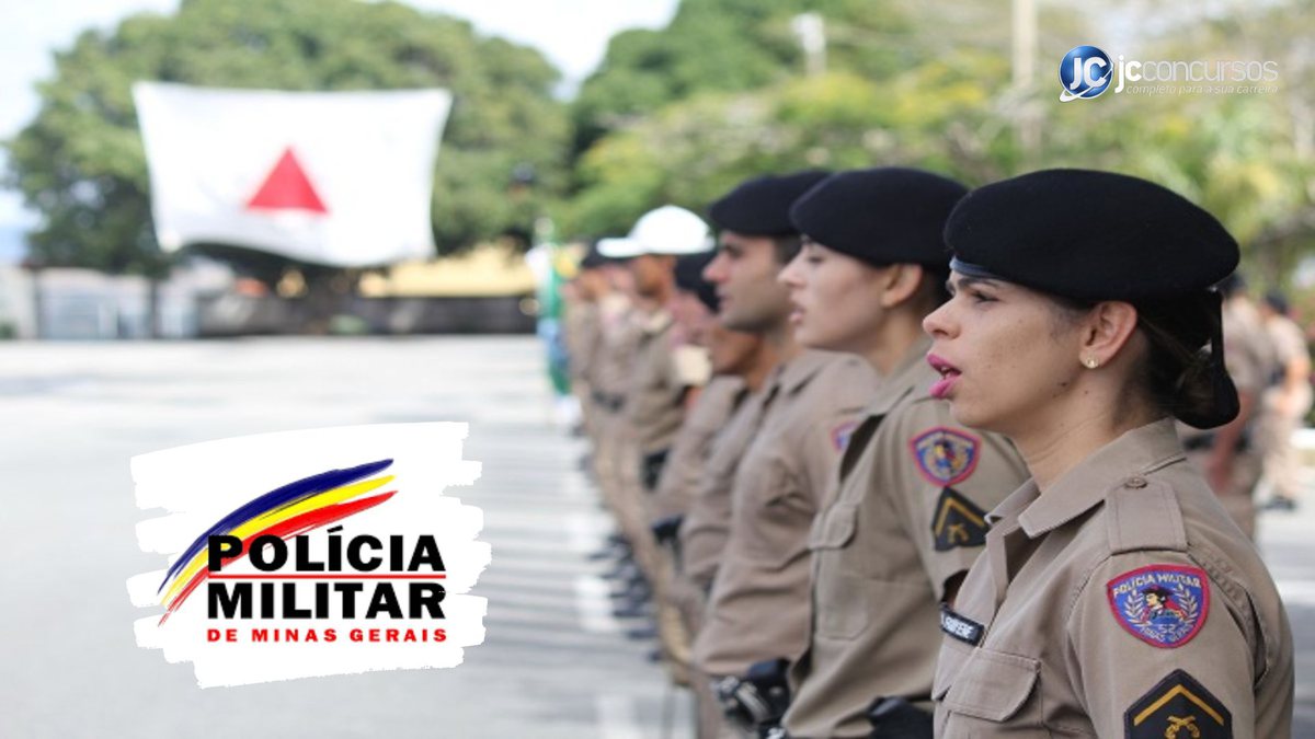 POLÍCIA MILITAR - MG ABRE CONCURSO COM 120 OPORTUNIDADES