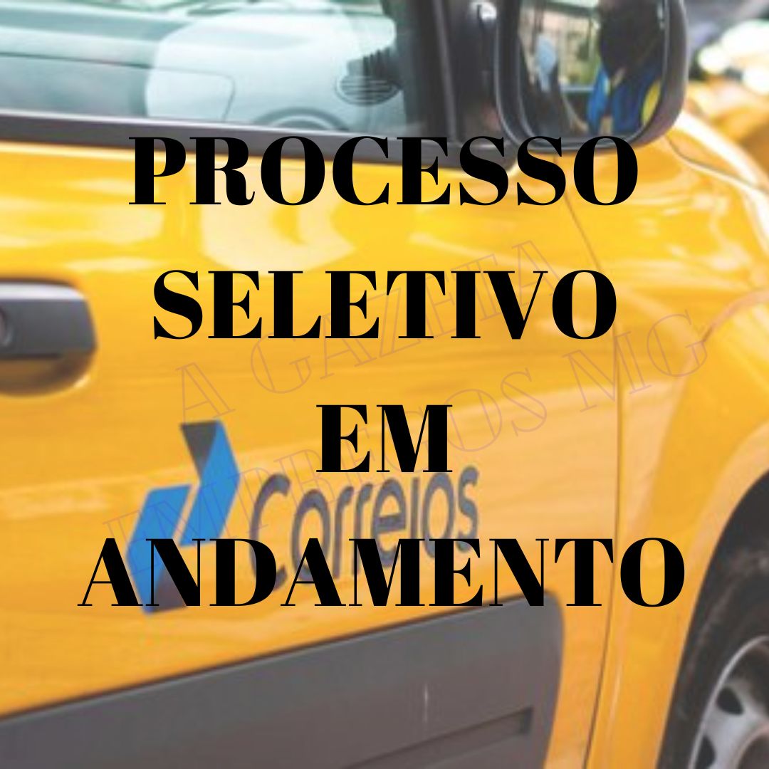 PROCESSO SELETIVO PARA OS CORREIOS