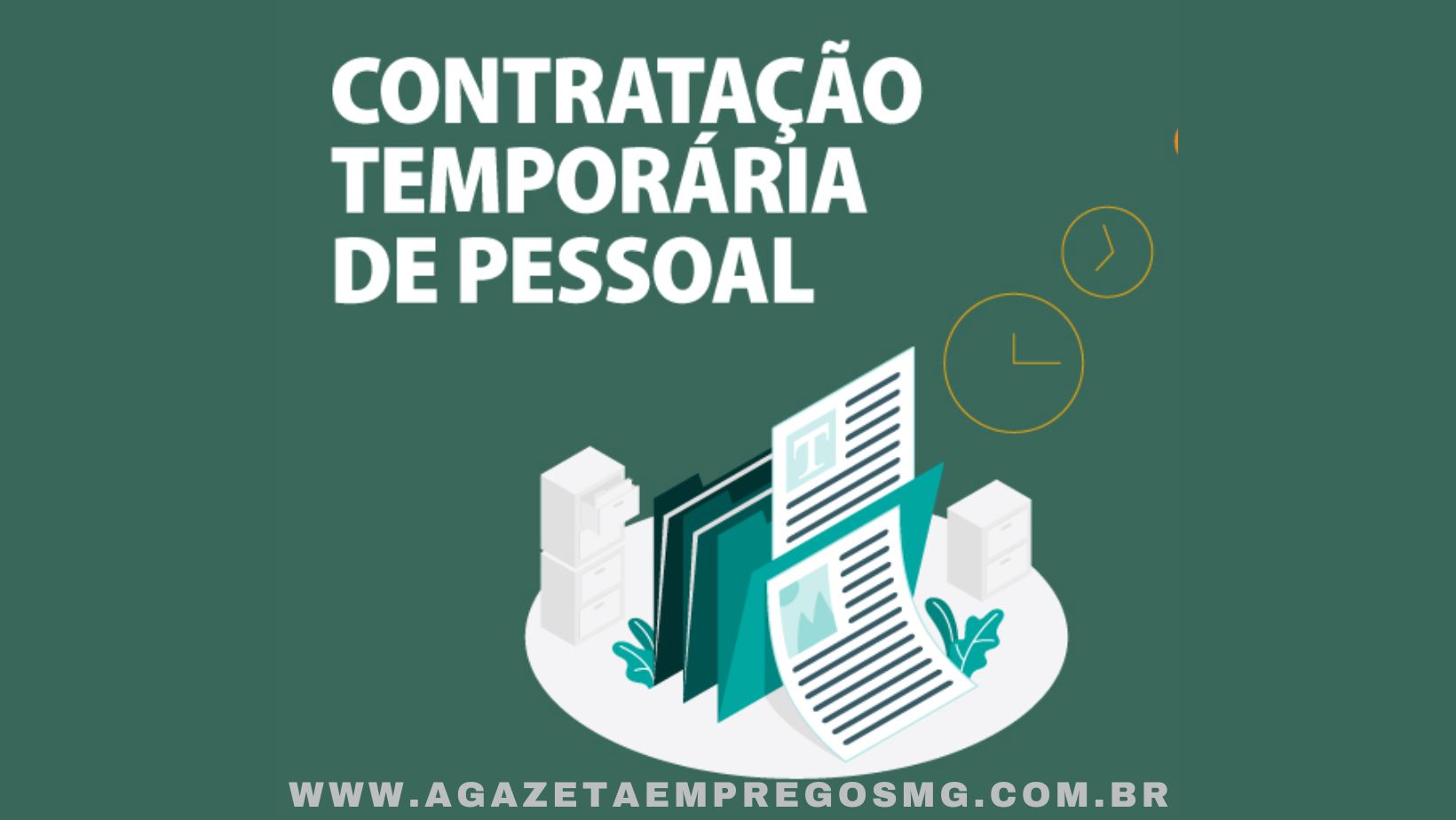 CONTRATAÇÕES TEMPORÁRIAS PARA TRABALHAR EM HOSPITAL