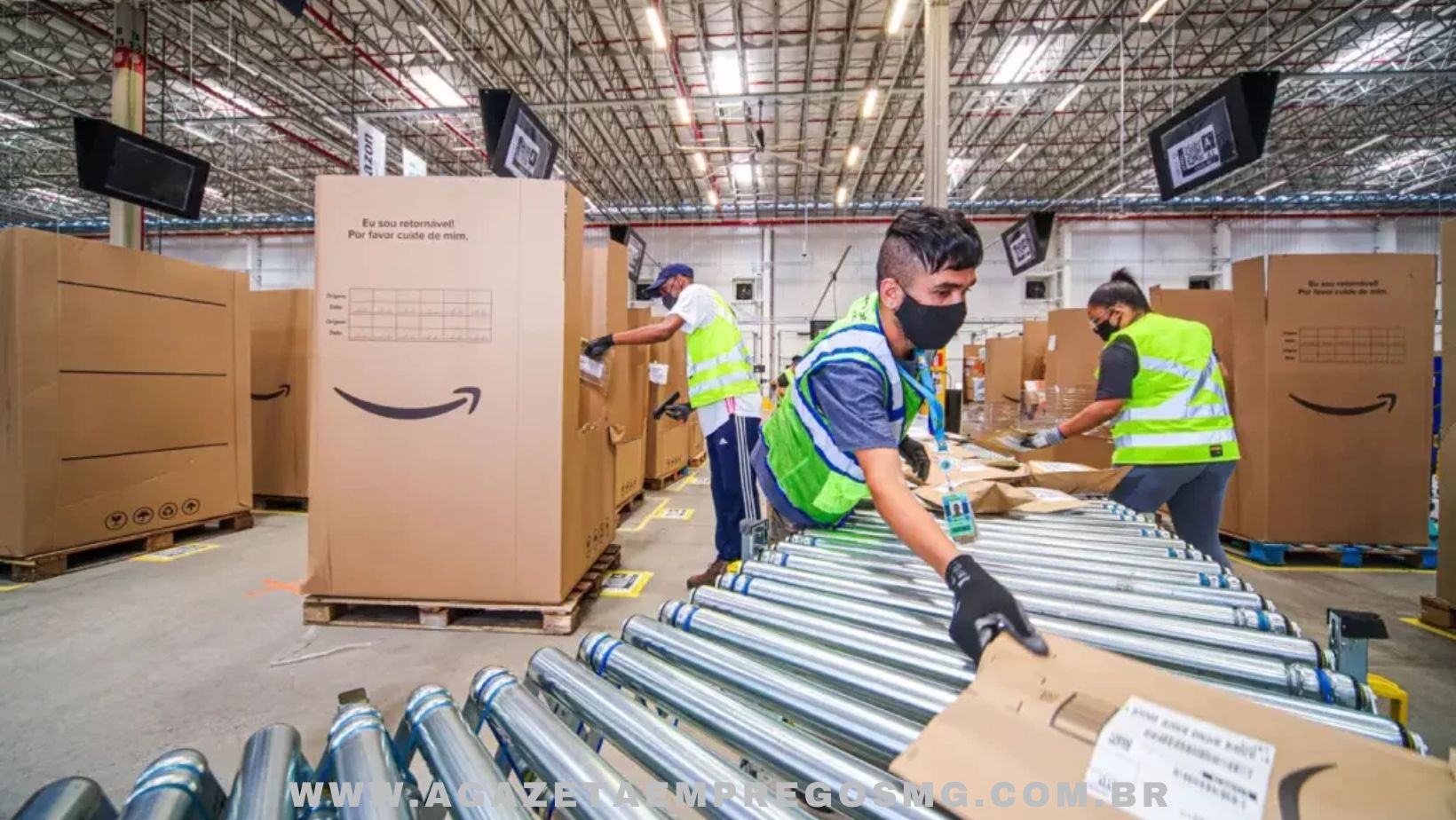 AMAZON ABRE CONTRATAÇÕES TEMPORÁRIAS