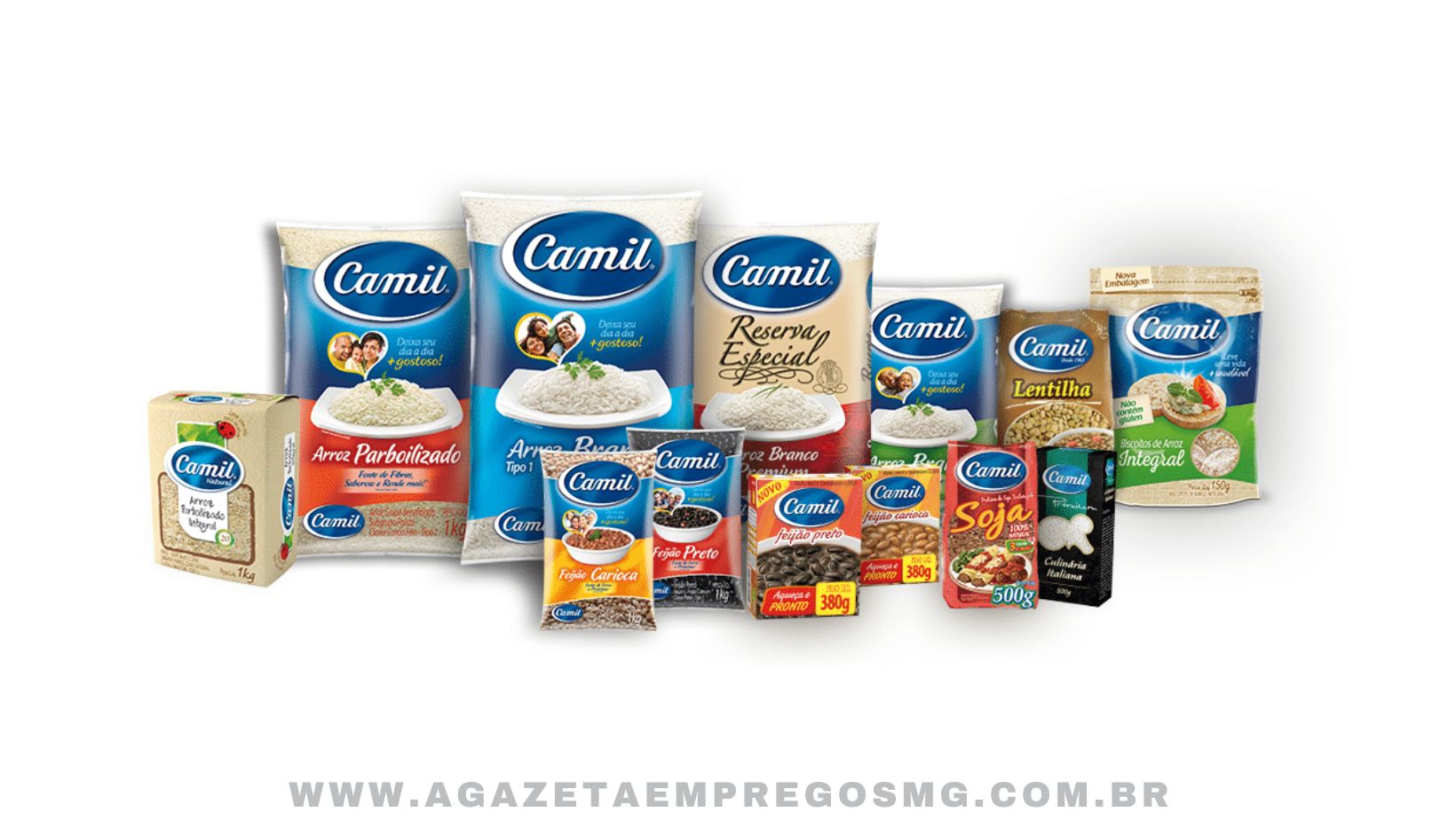 CAMIL ALIMENTOS ADMITE PROFISSIONAIS