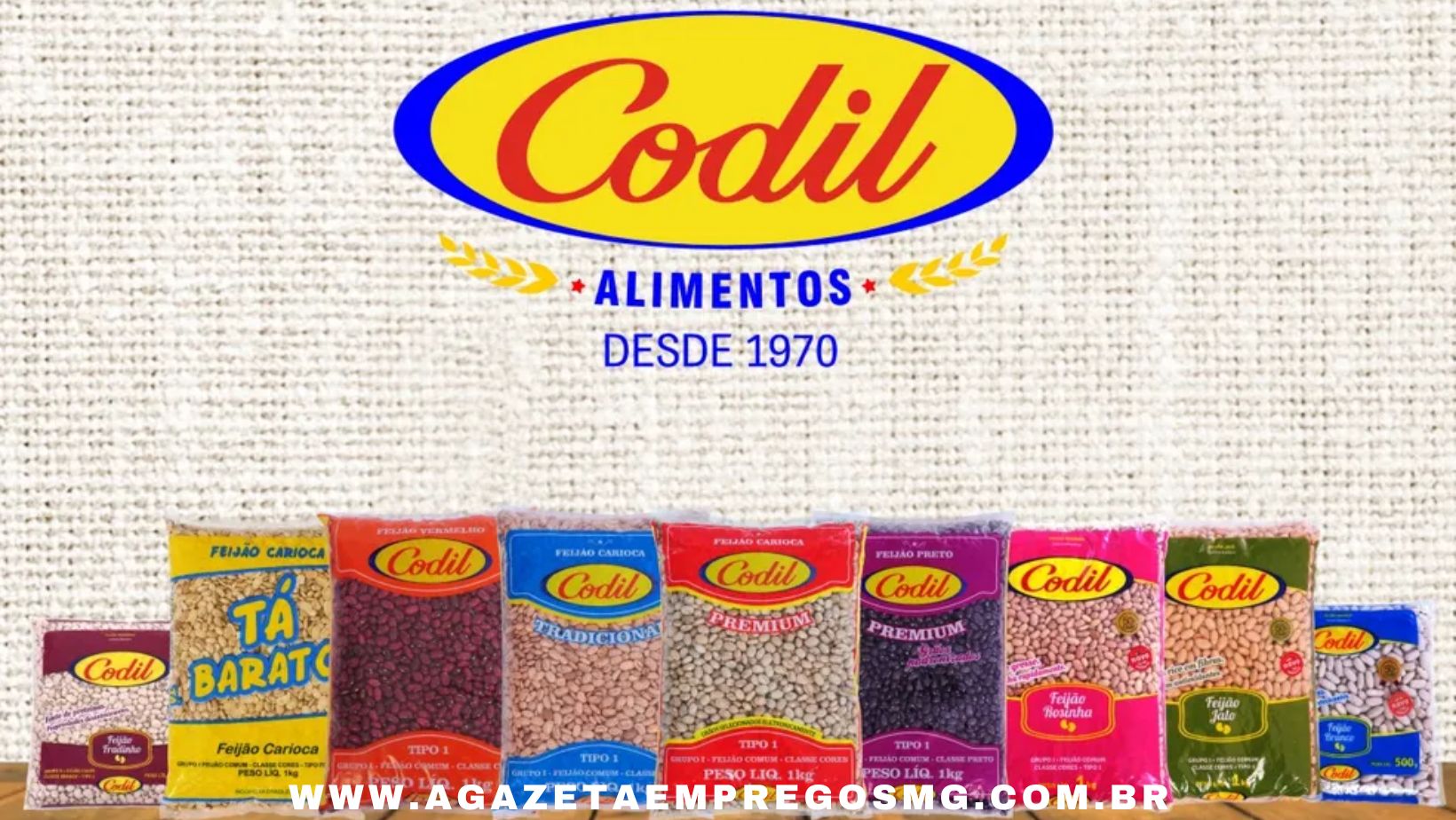 CODIL ALIMENTOS ABRE VAGA TEMPORÁRIA