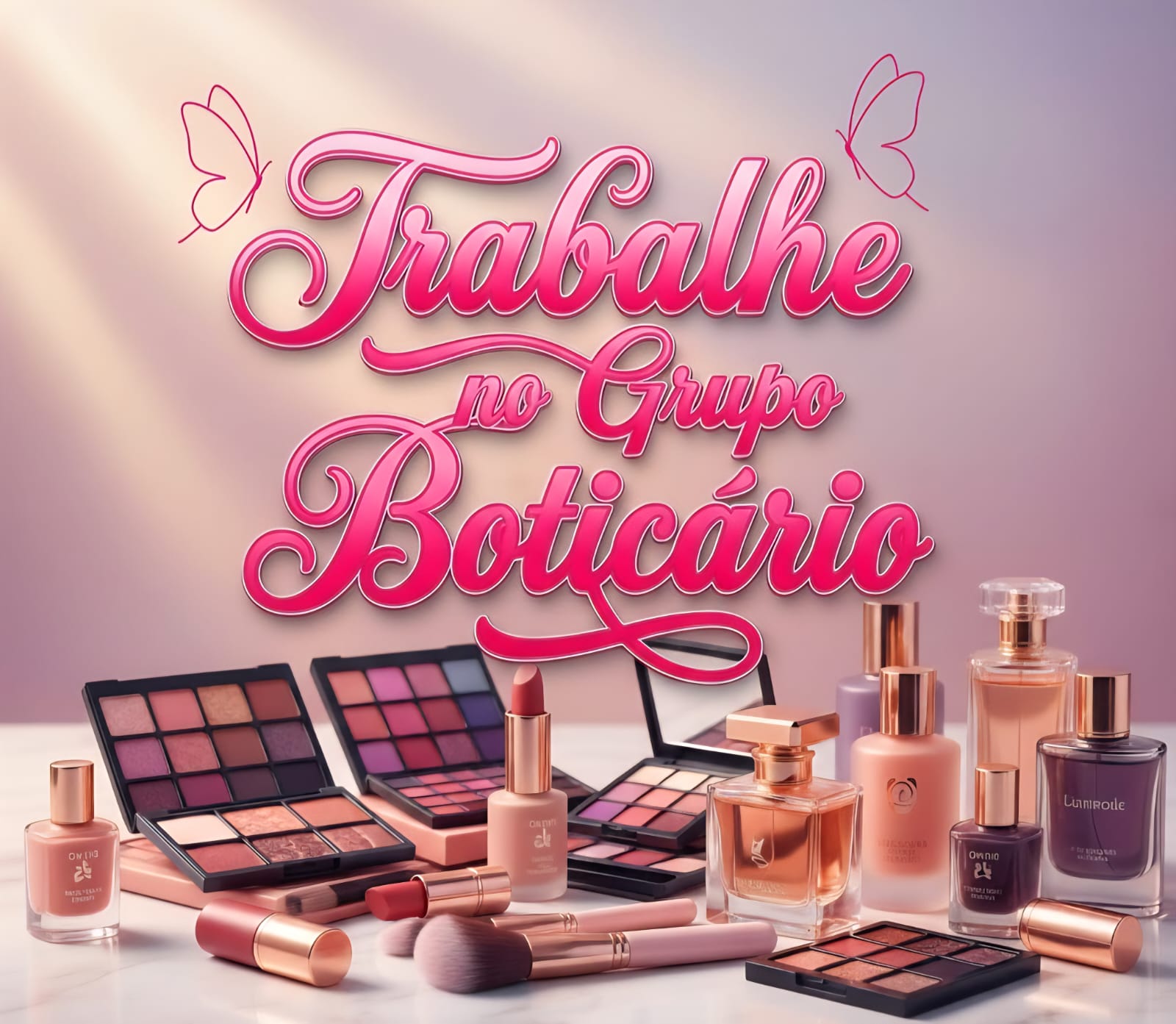 TRABALHE DE CASA OU PRESENCIAL PARA O GRUPO BOTICÁRIO