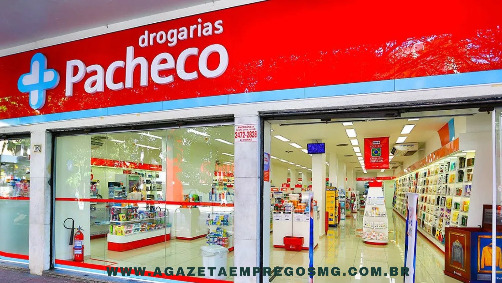 DROGARIAS PACHECO ABRE OPORTUNIDADES DE EMPREGO