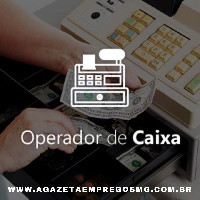 OPERADOR(A) DE CAIXA