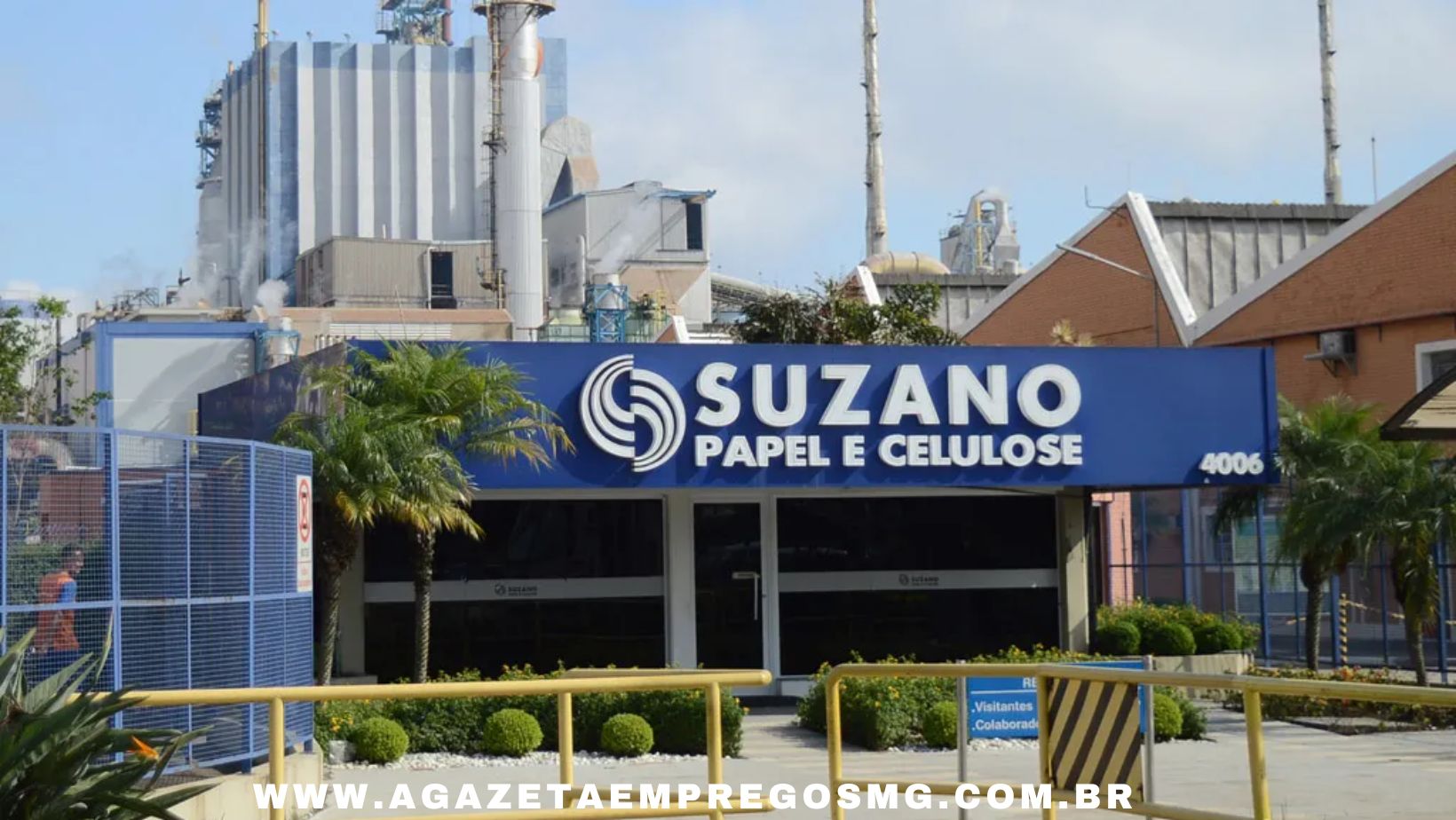 SUZANO ADMITE PROFISSIONAIS