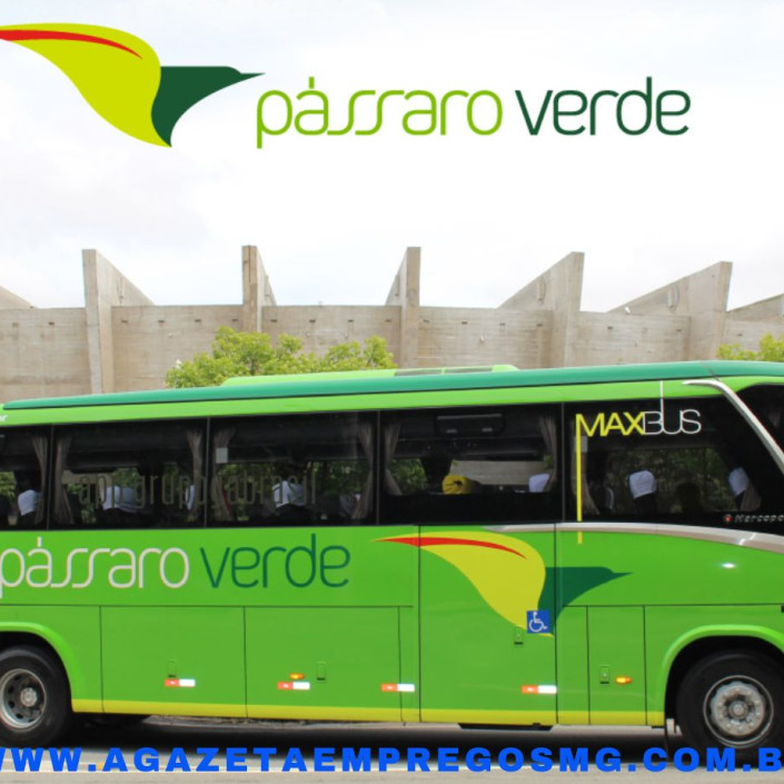 VIAÇÃO PÁSSARO VERDE ABRE CONTRATAÇÕES