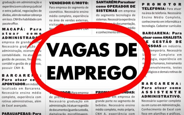 RESTAURANTE ABRE OPORTUNIDADES DE EMPREGO
